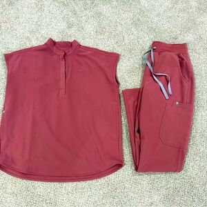 Figs Scrub Set - Mauve